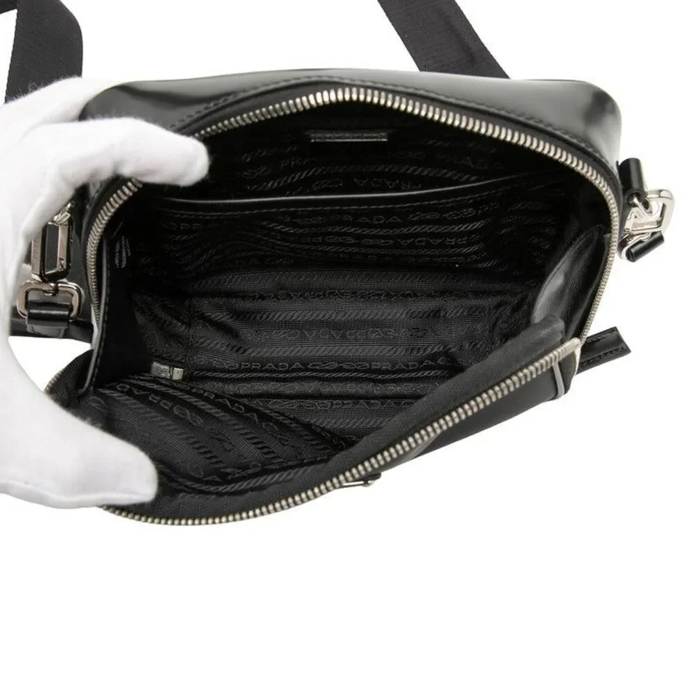 Prada Re-Nylon Triangle Logo Shoulder Bag